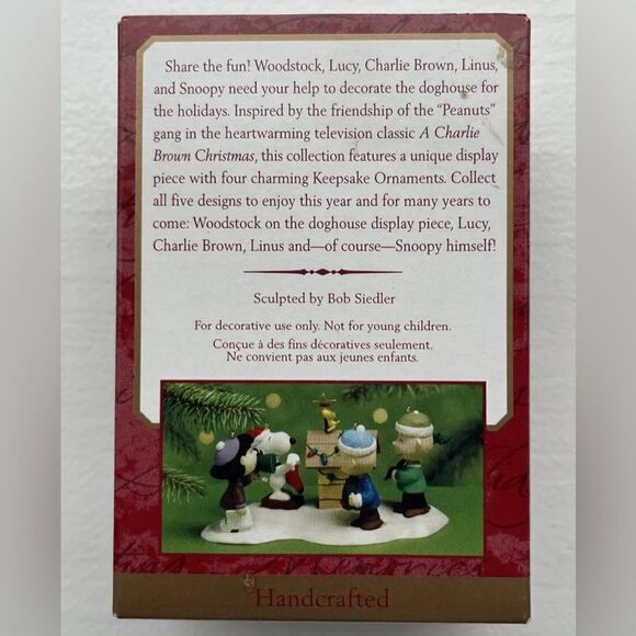 Peanuts Hallmark Keepsake Ornament Linus Fourth in Collection of Five NIB - Picture 3 of 4